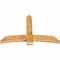 Ekena Millwork Bellingham Rough Sawn Timber Gable Bracket, Western Red Cedar, 60"W x 40"H x 4"D x 6"F, 16/12 Pitch GBW060X40X0406BEL00RWR - alternate 4